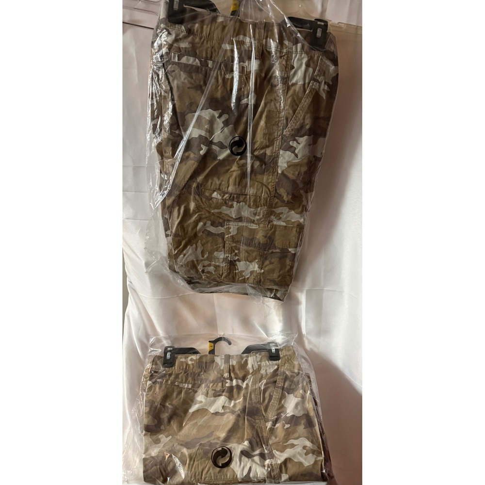 George Mens Desert Camo Shorts Size 38 Below Knee NWT Bundle 2